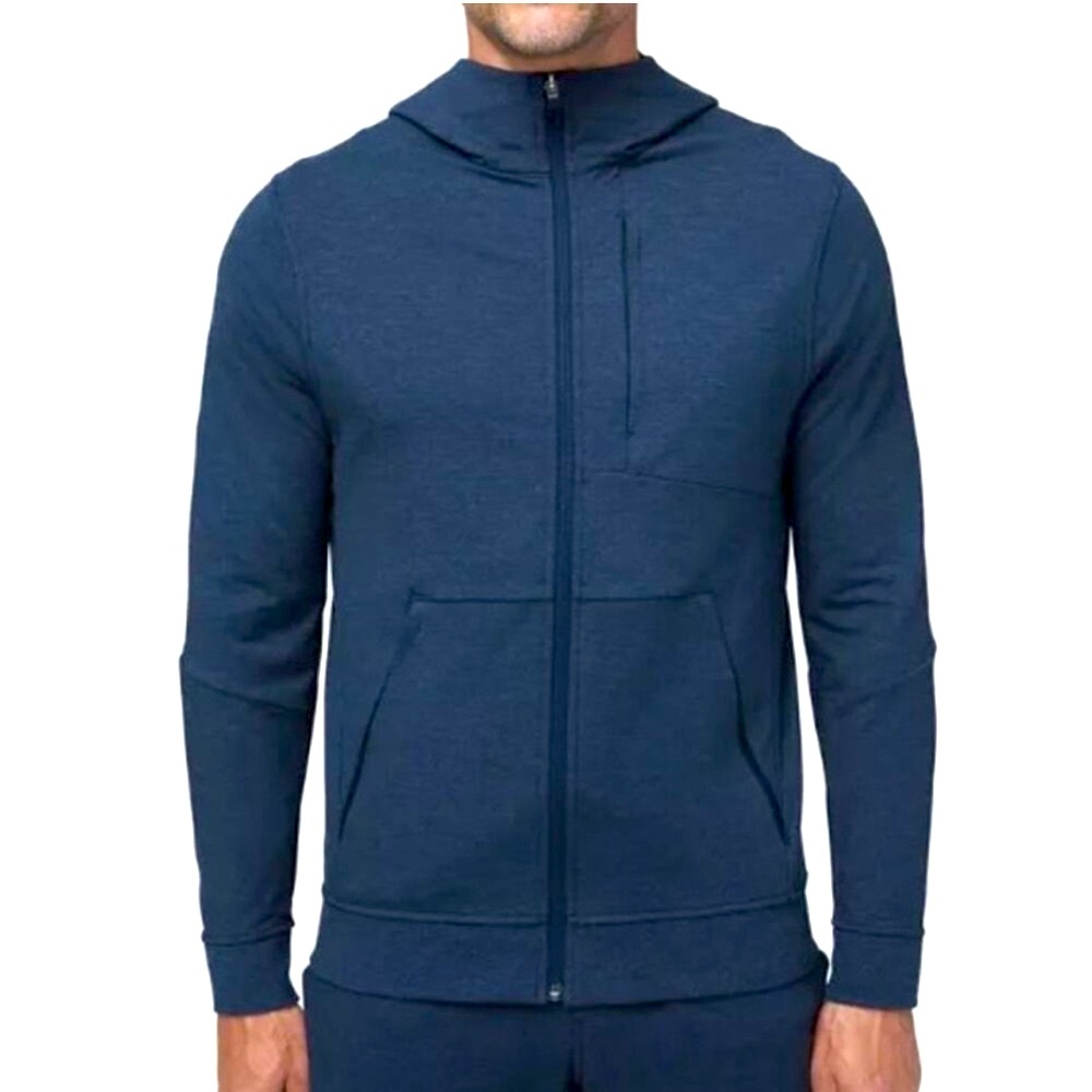 LULULEMON CITY SWEAT FULL ZIP HOODED SWEATSHIRT | SMALL | BLUE | LIKE NEW!!
